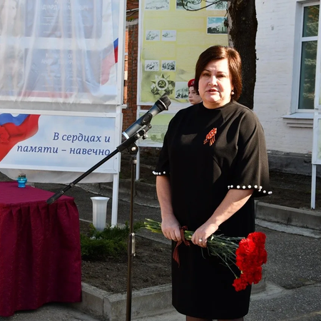 Торжественное открытие «Аллеи Славы»