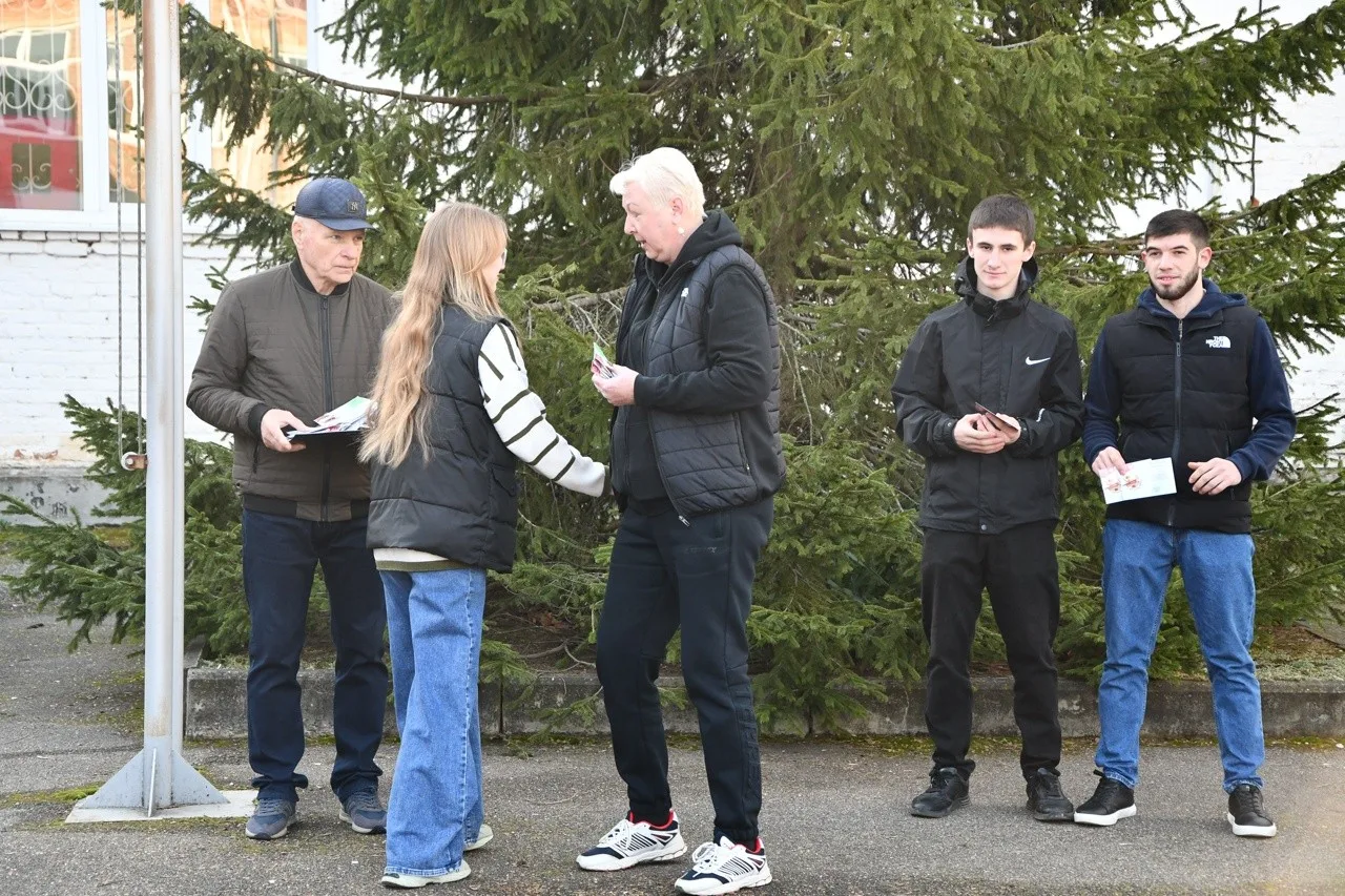 Вручение знаков отличия ГТО